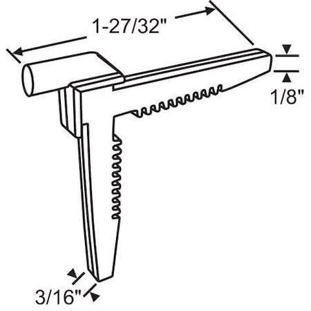 Strybuc Tilt Key White 46-107